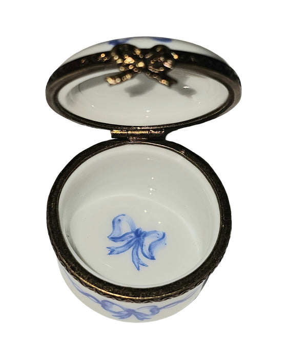 Small Blue Baby First Tooth Round