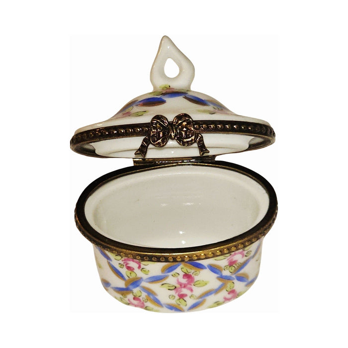 Tent Limoges box painted by hand in Limoges, France, a gift to treasure