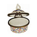 Tent Limoges box painted by hand in Limoges, France, a gift to treasure