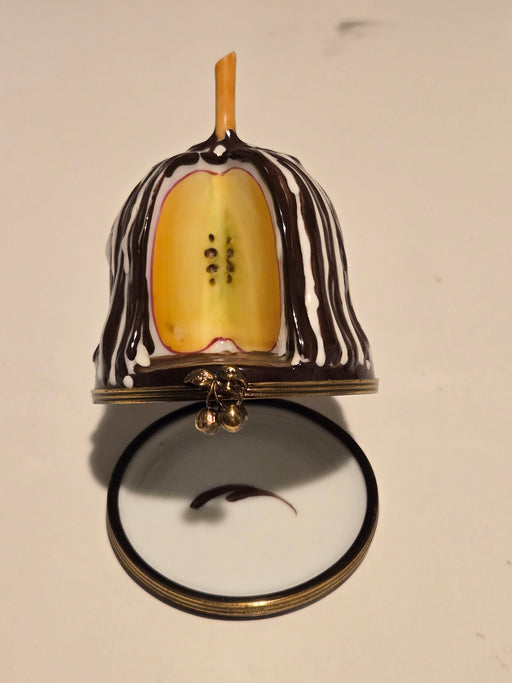 Large Candy Apple Rare Authentic Limoges Box