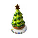The painter's artistry shows on this Christmas Tree with Doll Inside 4.25 Limoges box