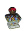 Colorful Flowers on Tent Bottle | Authentic Limoges Box