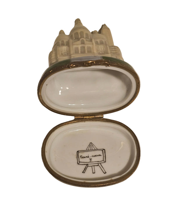 Sacre Coeur France French Basilica Limoges Box Figurine