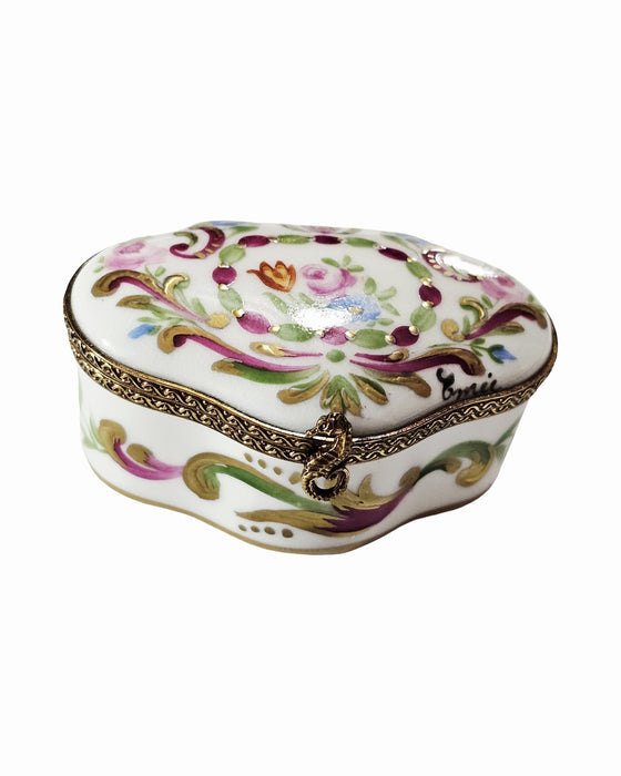 Scalloped Limoges Box for Home Decor