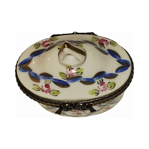 Hand-painted Tent Limoges box, French artistry for lovers of fine art