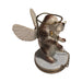 Every brushstroke by hand on the Angelic Dog Limoges box from France