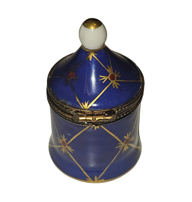 Blue Gold Tent Box