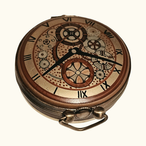 Pocket Watch Authentic Limoges Box