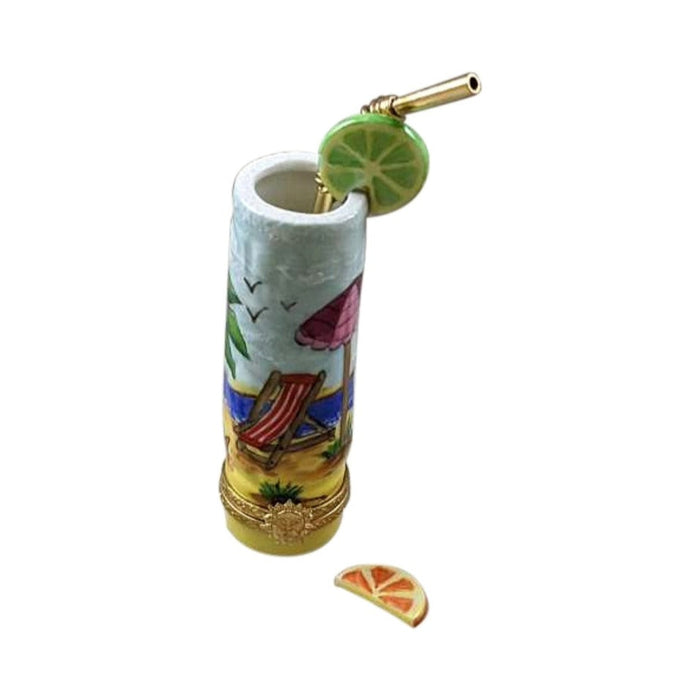 The Tropical Cocktail Glass, a Limoges keepsake with true French charm