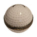 Artisan-painted American Flag White Golf Ball Limoges box from France, a cherished collectible
