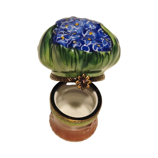 A thoughtful gift for Francophiles: the Blue Bouquet of Flowers Limoges box