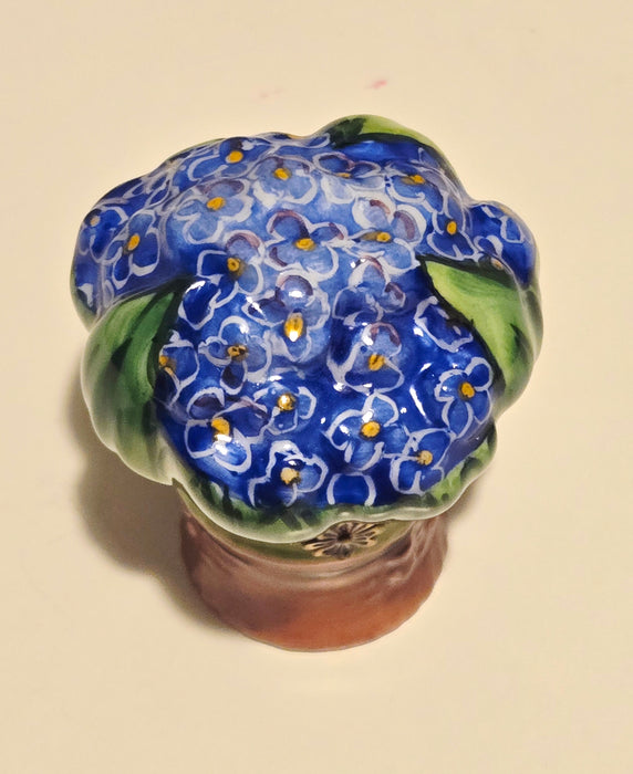 Blue Bouquet of Flowers - PV Limoges Box