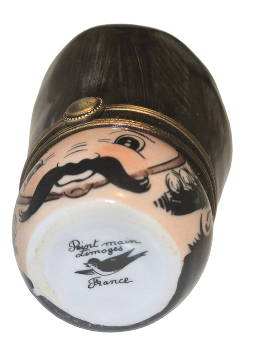 Soldier Guard Head Authentic Limoges Box