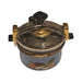 Turkey in Pressure Cooker Thanksgiving Limoges box painted by hand in Limoges, France, a gift to treasure