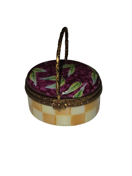 Cherries in Small Basket