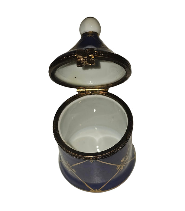 Blue Gold Tent Box
