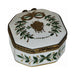 Gift idea for someone who loves France: Emperor Gold Bee Wreath Hexagon Limoges box