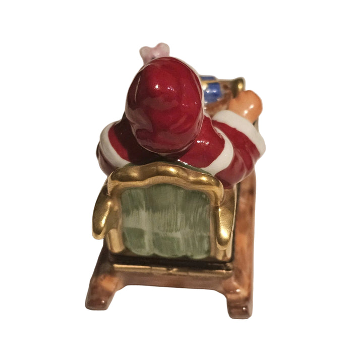 Santa in Sleigh Rochard Rare