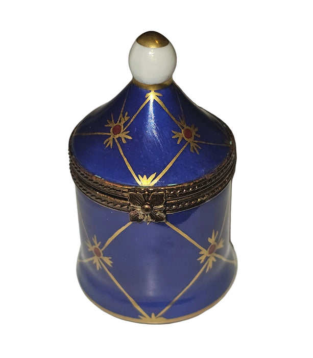 Blue Gold Tent Box