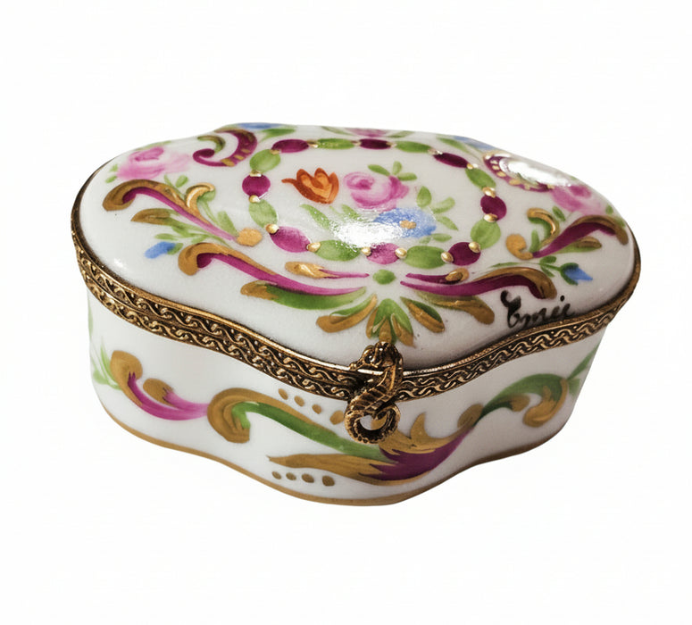 Scalloped Limoges Box for Home Decor
