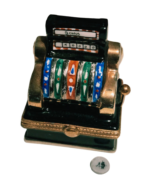 Slot Machine Treasure for Collectors Authentic Limoges Box