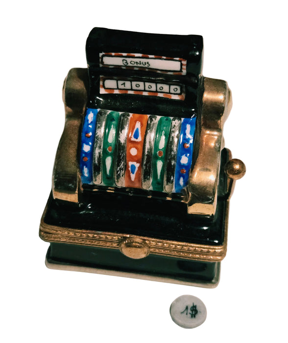 Slot Machine Treasure for Collectors Authentic Limoges Box