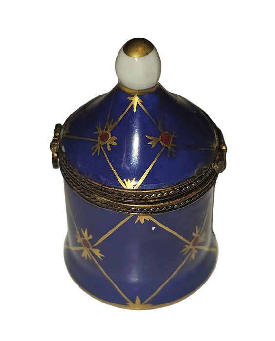 Blue Gold Tent Box