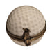 Limoges Boutique presents the White Golf Ball, a genuine Limoges box painted by hand in France