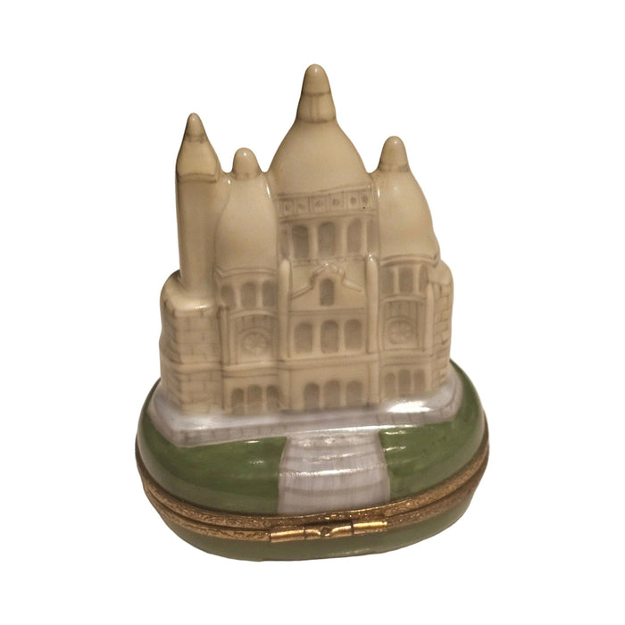 Collectible Sacre Coeur Basilica Limoges box with artisan brushwork