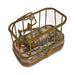 Treasured French collectible: Baby in Playpen Limoges box, painted by hand