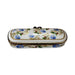 A thoughtful gift for Francophiles: the Long Box with Blue Flowers Limoges box