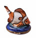 Vibrant Fish Box for Collectors Porcelain Limoges Ocean beach fish French Trinket Box