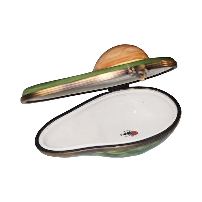 Large Avocado w Ladybug Inside