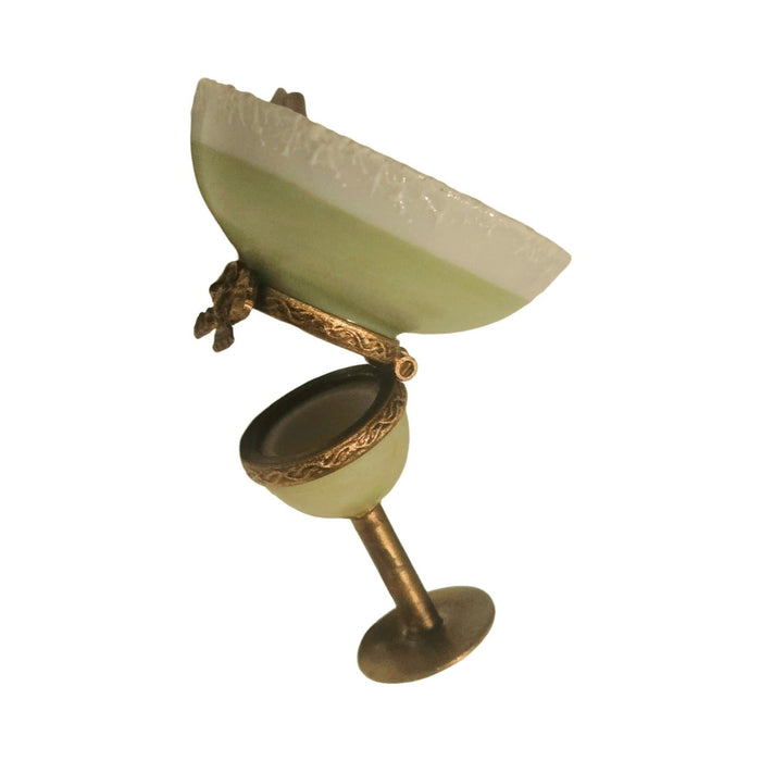 Treasured French collectible: Martini Limoges box, painted by hand