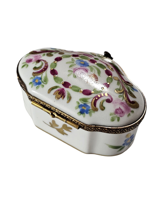 Scalloped Limoges Box for Home Decor