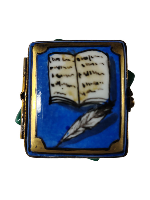 Stack of Books Limoges Box for Book Lovers Authentic Limoges Box