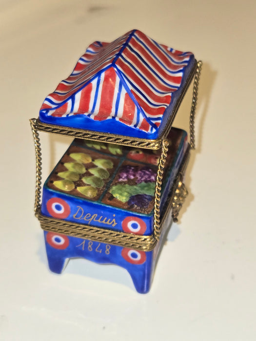 Blue Fruit Stand
