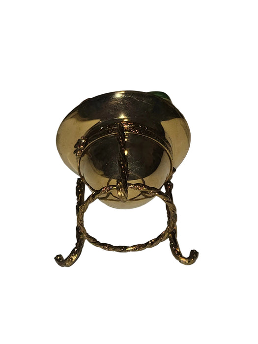 Fruit Basket on Gold Stand