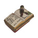 Fine art lovers will admire this Wine List Book Limoges box