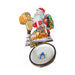 Every brushstroke by hand on the Santa with at Mailbox Limoges box from France