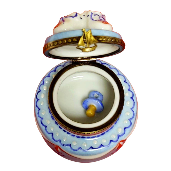 Nautical Cake w Baby Booties