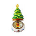 Artisan-painted Christmas Tree with Doll Inside 4.25 Limoges box from France, a cherished collectible