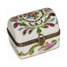 Collectible Colorful Chest Limoges box with artisan brushwork