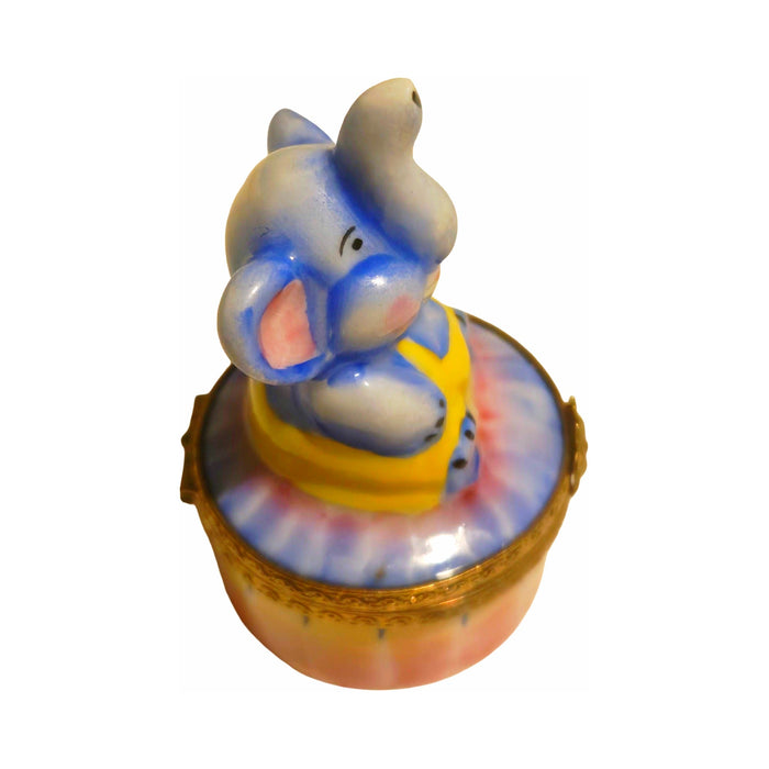 Baby Elephant Limoges box, an heirloom-quality piece for collectors