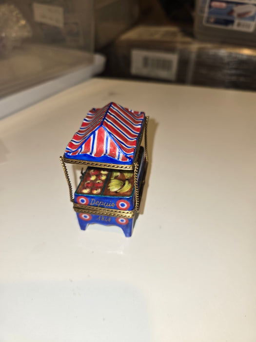 Blue Fruit Stand