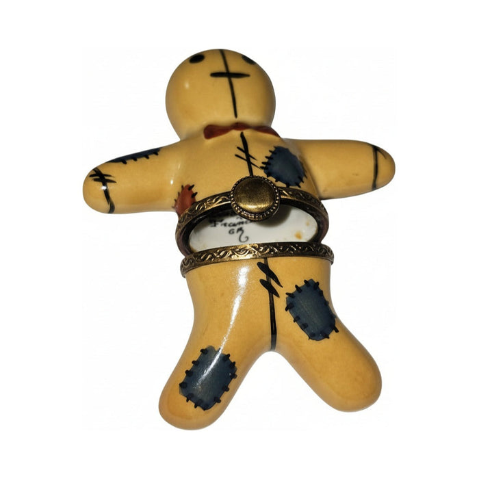 Gift idea for someone who loves France: Gingerbread Man Christmas Joy Limoges box