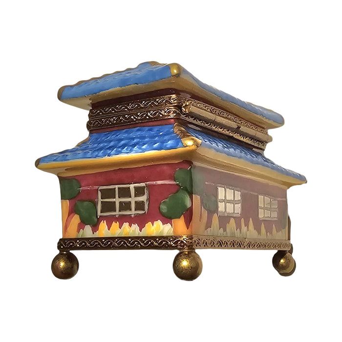 Asian Pagoda Authentic Limoges Box