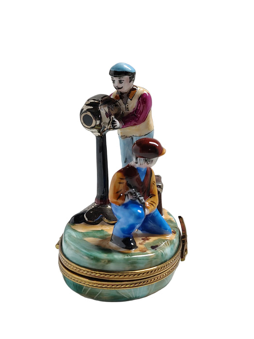 Director of Movie Film Camera Limoges Box Figurine Authentic Limoges Box