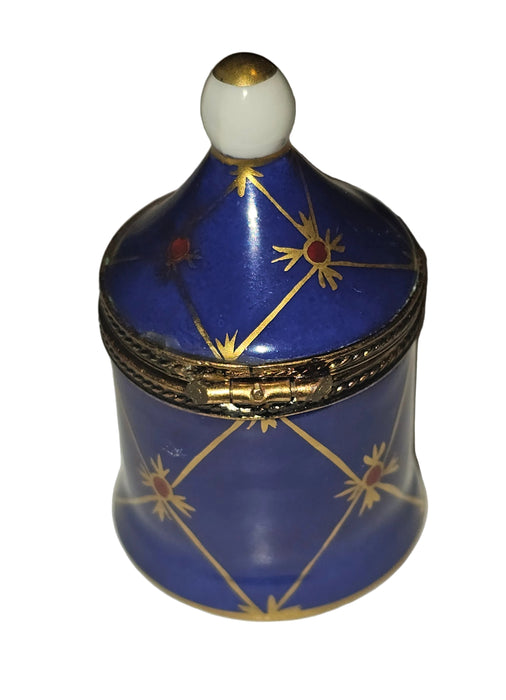 Blue Gold Tent Box