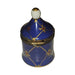 The painter's artistry shows on this Blue Gold Tent Limoges box